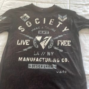 Mens small buckle brand-society